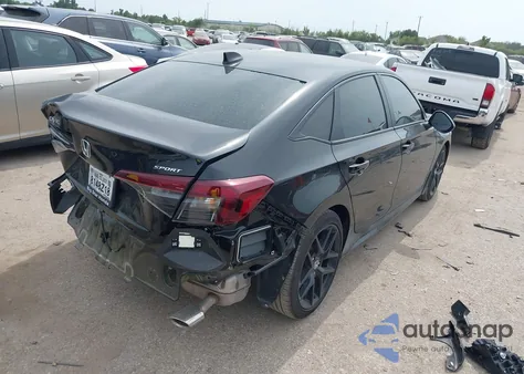 2025 Honda Civic Sport from USA, damaged, VIN 2HGFE2F58SH586781